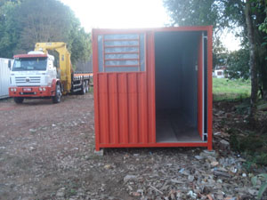 CONTAINER ALMOXARIFADO 1 PORTA