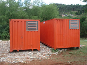 CONTAINER ALMOXARIFADO 2 PORTAS